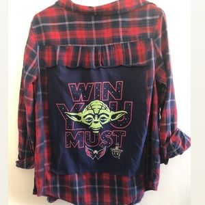 Hockey/starwars flannel rework